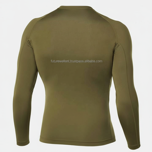 Alta calidad Rash Guard Custom Men's Rash Guard en gran cantidad para la venta Hecho en Pakistán Fabricación Rash Guard - Product Image 1