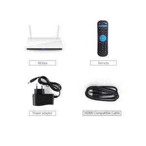 R6 1 Go 8 Go Amlogic S905W Quad Core Wifi 2.4G Android 9.0 4K Internet Smart TV Box - Product Image 6