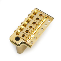 Jembatan Tremolo Presisi Tinggi CNC untuk Gitar Elektrik Gaya PRS 52.5mm Kuningan Padat Penuh 6 Sekrup Jembatan Tremolo