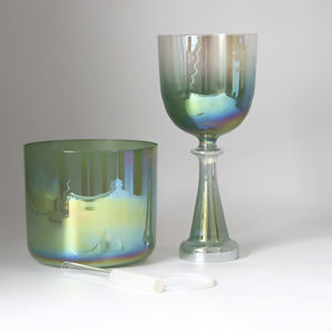 Increíble Juego de Cuencos Cantores de Cristal Cósmico de Sonido <span class=keywords><strong>Sagrado</strong></span>, Cáliz de Cristal de Cuarzo, Cuencos de Cristal de Alquimia - Product Image 3