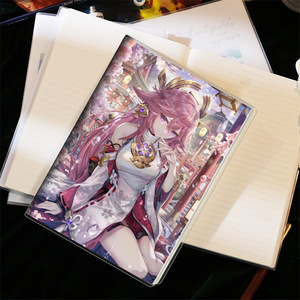 A5 <span class=keywords><strong>18</strong></span>*13 ซม.ZhongLi Xiao Klee Furina Neuvillette <span class=keywords><strong>Raiden</strong></span> Shogun Venti Genshinการ์ตูนอะนิเมะโน้ตบุ๊คNotepadไดอารี่ - Product Image 2