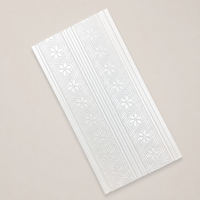 Banruo Modern PS 3D Waterdichte Bloemmotief Decoratieve Wandpaneel voor Woonkamer Binnenwanddecoratie