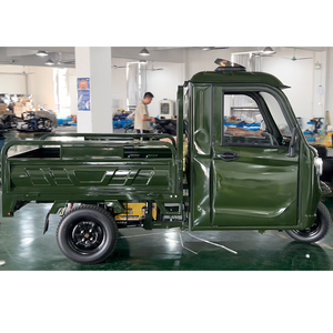 Triciclo eléctrico de cabina de 3 ruedas de 2000W y 3000W de fábrica, comercio de carga eléctrica semicerrada de servicio pesado, stock de La UE - Product Image 5