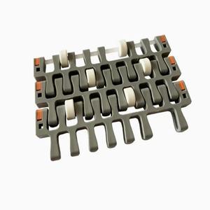 Fıstık <span class=keywords><strong>Pet</strong></span> şişe konveyör bant konveyör hattı için gömme ızgara plastik modüler konveyör bant tam otomatik taşıma ekipmanları - Product Image 4