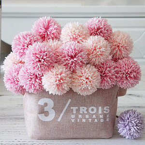 ดอกไม้ผ้าไหมเทียมหนามขนาดเล็กงานแฮนด์เมดดีไซน์โบฮีเมียนสำหรับถ่ายภาพงานแต่งงานที่บ้านของวันแม่และของตกแต่งวันวาเลนไทน์ - Product Image 2