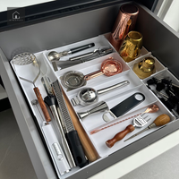 Lemari Dapur Modern XINGRUO Desain Dapur Kitchen Island Unit Dapur Perabot Dapur untuk Proyek Hunian
