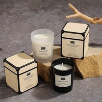 Bougie parfumée artisanale haut de gamme, baume solide, parfum longue durée, aromathérapie domestique, diffuseur de niche