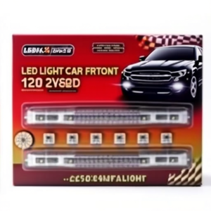 หลอดไฟ LED หน้ารถ2X8 12V อุปกรณ์ให้แสงสว่างอัตโนมัติ - Product Image 1
