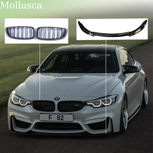 Kit de modification pour M4 F82 Style en fibre de carbone : Lame avant, Diffuseur arrière, Jupes latérales, Spoiler, Calandre avant - Product Image 2