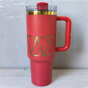 Nuevo Termo de <span class=keywords><strong>Acero</strong></span> <span class=keywords><strong>Inoxidable</strong></span> de Doble Pared Stanyes 2026 de 40 oz, Vaso Térmico con Asa para Agua y Deportes - Product Image 1