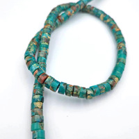 Nouvelles perles d'espacement rondes/baroques en pierre Emperor semi-finies faites à la main pour bracelets, colliers, boucles d'oreilles et accessoires de bijoux pour femmes