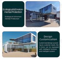 Maisons préfabriquées de luxe modernes et technologiques, personnalisées, de type Apple Cabin House, structure en acier, certifiées CE, best-sellers