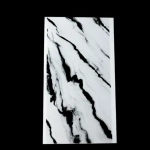 3d Marmeren Wandpaneel Uv Pvc Marmeren Plaat Waterdichte Wandpanelen Flexibel Voor Interieur Wanddecoratie