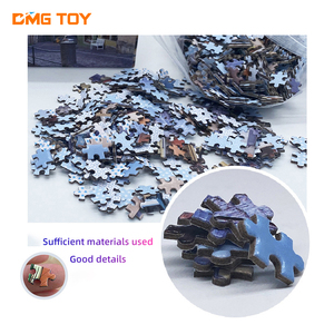 Vente en gros de puzzles en carton personnalisés pour adultes puzzles fabricants jeux en bois 1000 pièces jouets en bois en carton PVC - Product Image 4