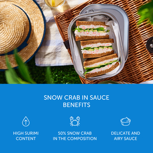 Pâté de crabe imitation en sauce crémeuse 150g, Vente en gros du fabricant - Product Image 4