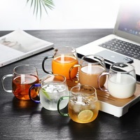 Verre simple pour boisson et jus domestique