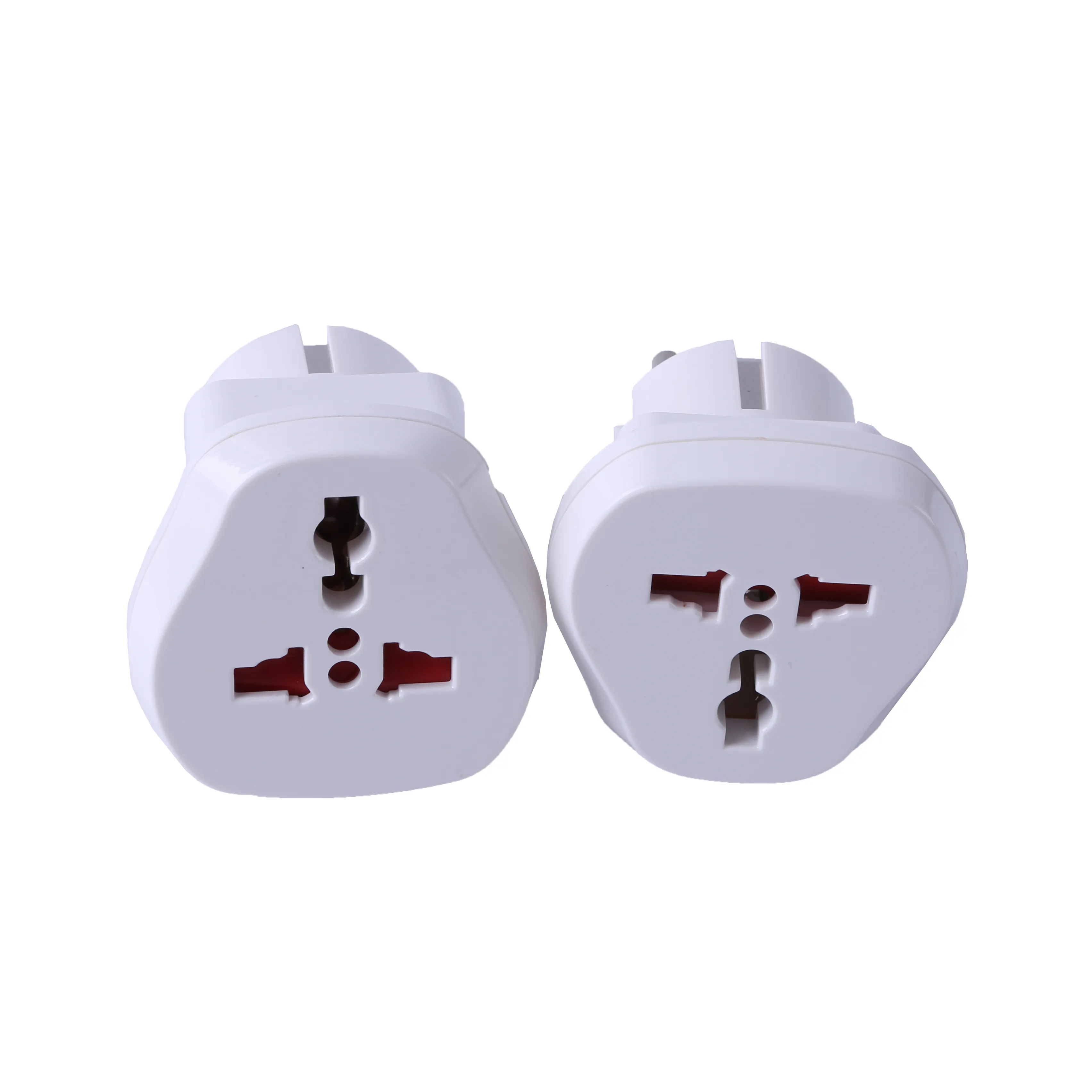 Adaptateur de voyage universel, 5 pièces, prise multiple à Schuko, prise d'alimentation ue/UK, convertisseur