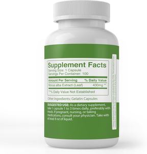 Extrait de feuille de mûrier (Morus Alba) personnalisable et en gros – Complément alimentaire en capsules de feuille de mûrier - Product Image 2