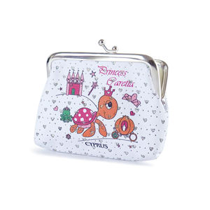 Porte-monnaie souvenir personnalisé de Chypre, <span class=keywords><strong>mini</strong></span> pochette à paillettes avec fermoir métallique, motif chats, œil porte-bonheur, tortue, pour femme - Product Image 2