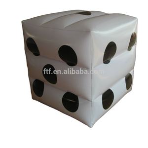 Dado Inflable de Resina Plástica de Alta Calidad de 16 mm con Logotipo Personalizado, de 6 Caras, <span class=keywords><strong>para</strong></span> Juegos de Mesa y Accesorios <span class=keywords><strong>para</strong></span> Fiestas - Product Image 1