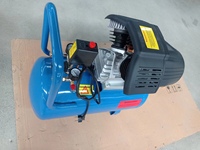 Compresseur d'air à piston lubrifié en V, portable, 2050, 3 CV, deux cylindres, tête en fonte, avec réservoir de 70 L, certifié CE, vente en gros