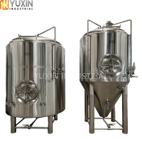 Cuve de Fermentation Conique en Acier Inoxydable pour Bière et Kombucha