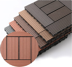 Giá cả cạnh tranh ngoài trời lồng vào nhau <span class=keywords><strong>decking</strong></span> <span class=keywords><strong>WPC</strong></span> gạch lát sàn ban công DIY gạch gỗ composite boong - Product Image 6