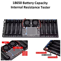 Testeur de capacité de batterie 18650 à 8 canaux, module de charge/décharge automatique, testeur de résistance interne de batterie, module détecteur de puissance