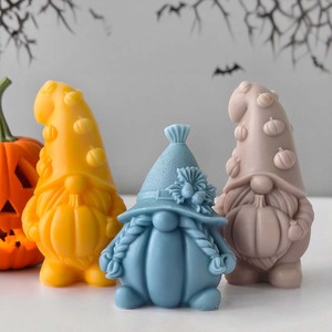 Nuevo Molde de Silicona de Calabaza de Gnomo de Halloween para Velas Aromáticas DIY y Decoración de Yeso, Herramientas de Repostería para Regalos Espeluznantes - Product Image 6