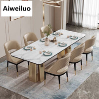 Ensemble de Table à manger de la maison, chaises, Set de luxe