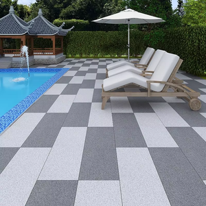 Dalles de porcelaine antidérapantes modernes grand format 20 mm, gris mat, pour hall d'entrée, patio, entrepôt, hôpital et zones à fort trafic - Product Image 4