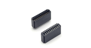 ขั้วต่อแบบ DIN EDGE CARD SLOT ระยะพิทช์ 2.54 มม. หน้าสัมผัสทองแดง แบบตรง สูง 16.4 มม. PC3.5 2*10P - Product Image 6