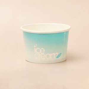 Biểu tượng tùy chỉnh in <span class=keywords><strong>Ice</strong></span> <span class=keywords><strong>Cream</strong></span> cup sữa chua đông lạnh Gelato Bát tùy chỉnh kích thước dùng một lần tường Giấy cup với nắp đậy - Product Image 6