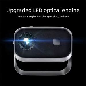 X323 2026 Factory Price A10 <b>Projector</b> 300 ANSI Android 5G WiFi 1280x720p 4K HD <b>3D</b> HIFI Stereo Portable US - Product Image 2