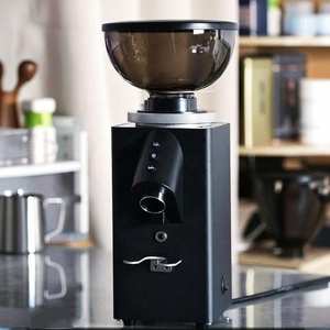 Broyeur de grains de café expresso à fonctionnement silencieux électrique professionnel commercial en acier inoxydable - Product Image 4