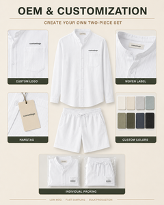 Traje <span class=keywords><strong>de</strong></span> dos piezas <span class=keywords><strong>de</strong></span> verano para <span class=keywords><strong>hombre</strong></span>, camisa <span class=keywords><strong>de</strong></span> manga larga con botones, pantalones cortos, cárdigan, ropa <span class=keywords><strong>de</strong></span> playa informal, chándal <span class=keywords><strong>de</strong></span> 2 uds, <span class=keywords><strong>conjunto</strong></span> <span class=keywords><strong>de</strong></span> pantalones cortos <span class=keywords><strong>de</strong></span> <span class=keywords><strong>lino</strong></span> para <span class=keywords><strong>hombre</strong></span> - Product Image 5