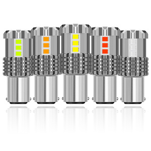 Lampadine LED Personalizzabili per Indicatori di Direzione, Freni e Retromarcia Auto - Basi 7440, 7443, 1156, 1157, 3156, 3157, P21W(BA15S), <span class=keywords><strong>P21</strong></span>/5W(BAY15D) - Product Image 2