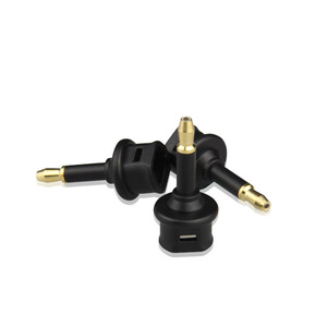 Fiber Optic Adapter Square To Round Head Audio Converter With <b>Dust</b> <b>Cap</b> OEM - Product Image 1