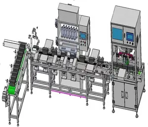 GCD mesin pengisi daya asam otomatis, mesin pengisi acidifikasi otomatis presisi tinggi penjualan pabrik OEM buatan Tiongkok