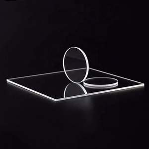 Fenêtre optique enduite UV IR en verre de silice fondue par quartz ultra-mince d'approvisionnement d'usine - Product Image 2