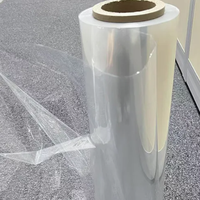 Vente en gros Film rétractable coulé en PVC haute clarté pour étiquettes à manchon rétractable et bouteilles en plastique