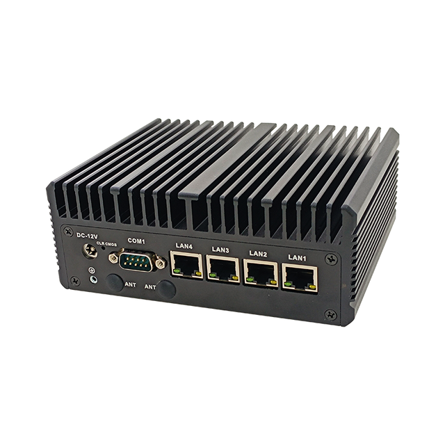 4 Lan N100 2.5G DDR5 Max 16GB HD-MI2.0 TPM Mini Industrial Firewall Router Ethernet Manufacturing Companies