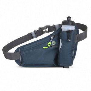 Sac banane portable pour bouteille d'eau de sport en plein air, ceinture de course à pied et cyclisme, sacoche de taille personnalisée - Product Image 4