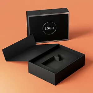 Magnetische Geschenkbox Verpackung magnetische Geschenkboxen mit EVA-Schaum-Einsatz für Hautpflege-Parfüm