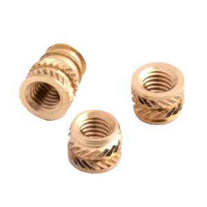Siêu âm/nhiệt staking chèn nhiệt thiết lập nhanh chóng Báo Chí Brass chèn với chủ đề - Product Image 2