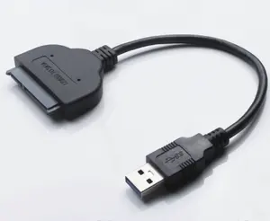 Hot Sell Usb3.0 Easy Drive Kabel Usb 3.0 Naar Sata 22pin Adapter Kabel Met Led Licht Voor 2.5 Inch Ssd/Hdd Harde Schijf