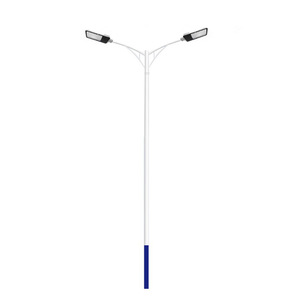 Poteau d'éclairage de rue à double bras Jinchuan 10m, lampadaire LED haute puissance pour route - Product Image 5