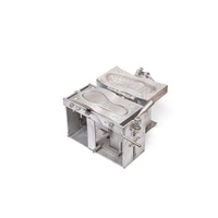 Moule à chaussures en aluminium fixe à densité unique en PU, pour machine d'injection de PU chinoise