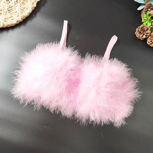<span class=keywords><strong>Corset</strong></span> court personnalisé pour scène, style bustier, avec échantillon de <span class=keywords><strong>dessin</strong></span>, coutures, détails en plumes d'autruche, petite bretelle, pour <span class=keywords><strong>femme</strong></span> - Product Image 2