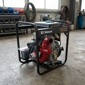 Manual Control SS SAMSON SS8001HPDG High Pressure <b>Water</b> <b>Pump</b> with Diesel Engine 95m Suction Head & 8m Discharge Pipe - Product Image 1